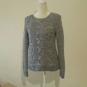 H&M Blue Knitted Sweater M